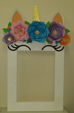 Unicorn Photo Prop Frame and Photo Props
