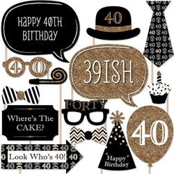 20Pcs 30Th Birthday Photo Prop Set