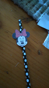 20Pcs Mickey Mouse Straws