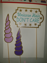 Unicorn Photo Prop Frame and Photo Props