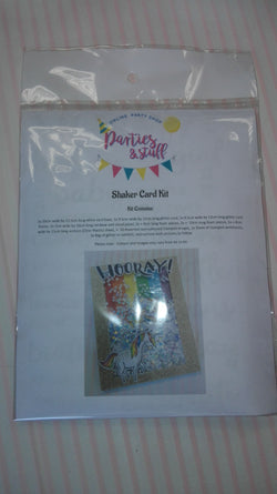 Shaker card kit