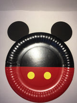 Mickey or Minnie Mouse Paper Plates