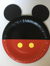 1Pcs Mickey Mouse Paper Plates