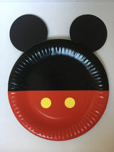 1Pcs Mickey Mouse Paper Plates