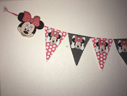 Minnie Mouse bunting