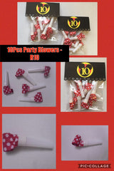 10pcs Party Blowers