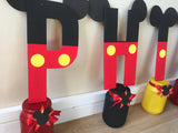 1Pcs Decorated Letter Pot