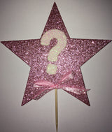 1pcs Gender Reveal Cupcake Topper