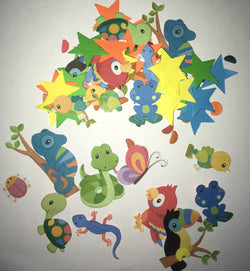 +- 100pcs Wild 1 confetti
